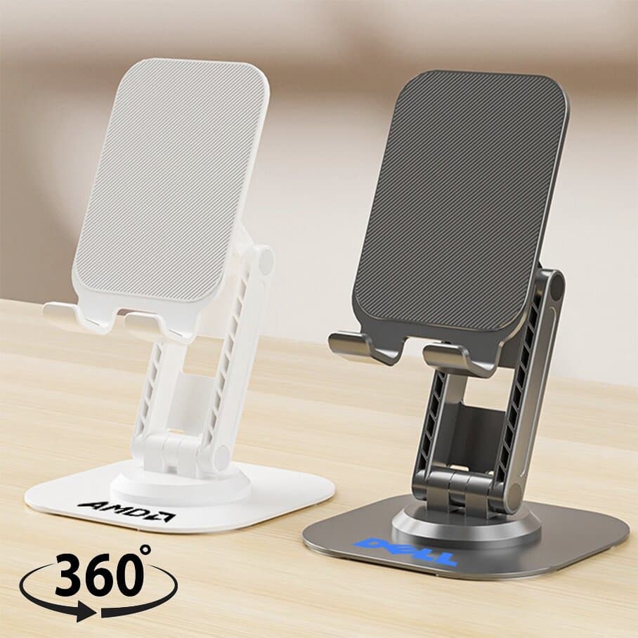 360 Rotating Phone Stand - custom logo - Image 1