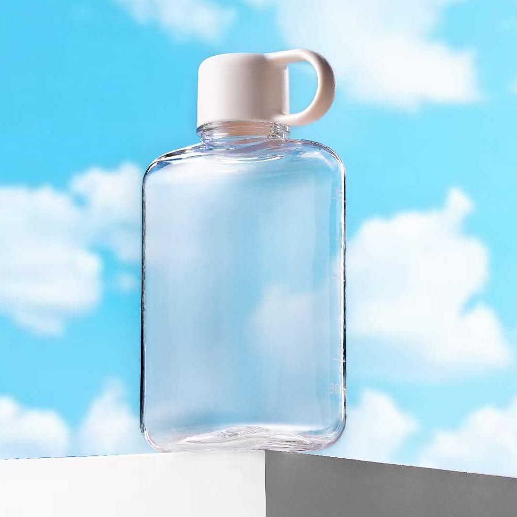 360ml Tritan Flat Water Bottle ( BPA Free ) - custom logo - Image 1